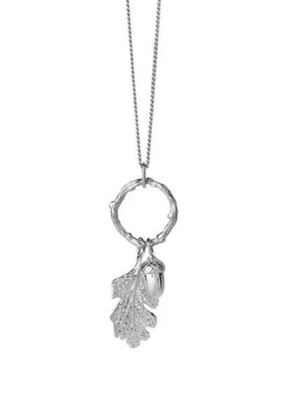 Acorn and Leaf Necklace