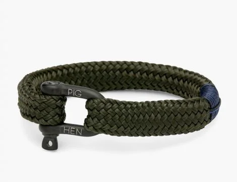 Gorgeous George - Army green and Black
