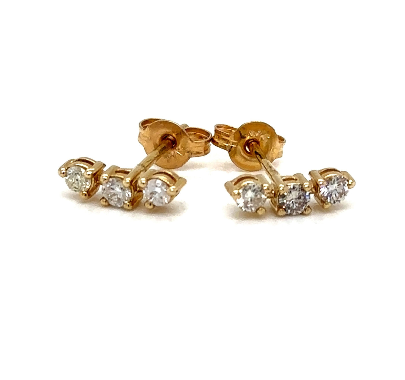 Diamond earrings 9YG