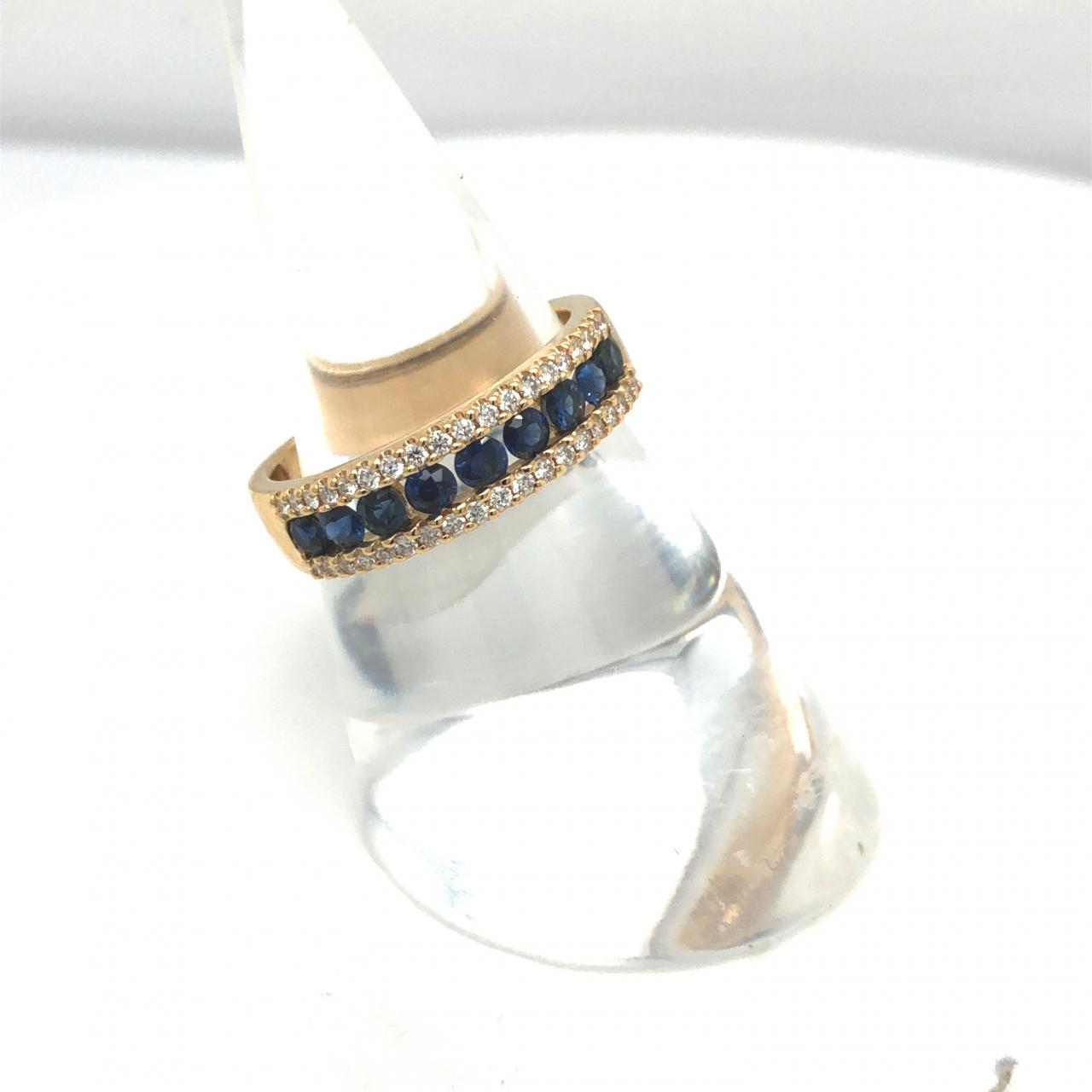 Mazarine Blue Sapphire ring
