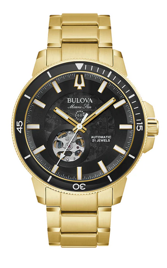 Bulova Men's Marine Star Automatic Watch – Cambridge Jewellers