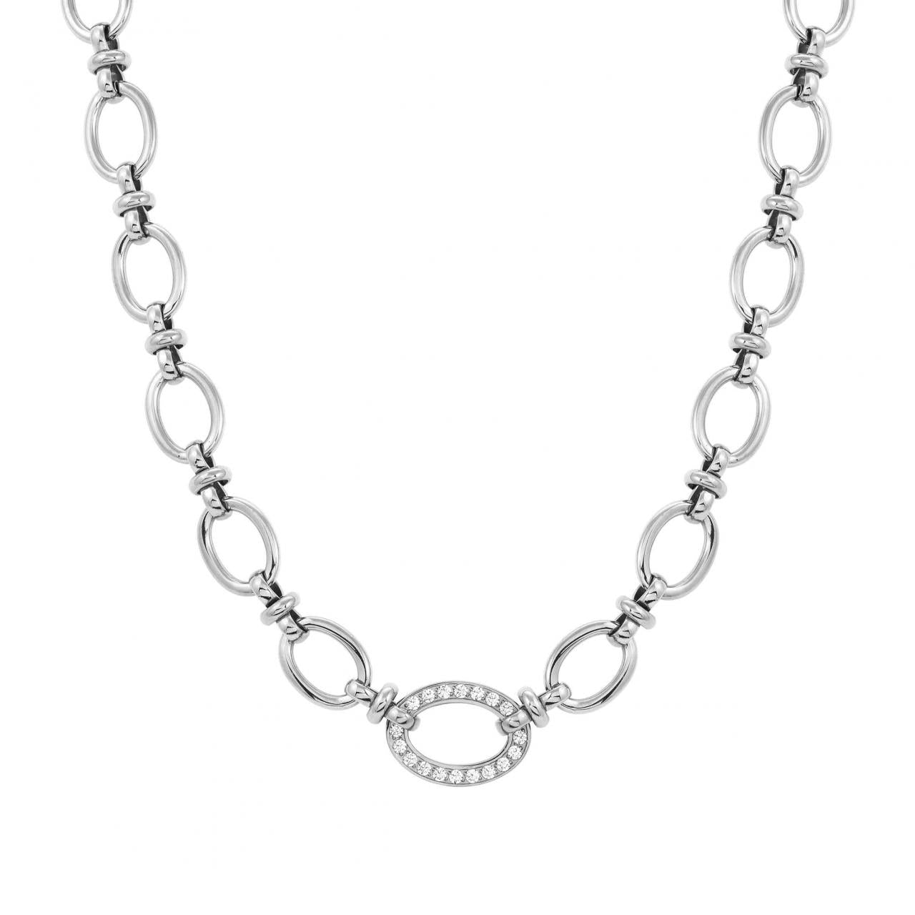 Affinity stainless steel chain necklac