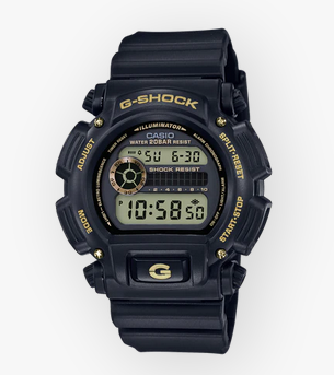 Mens G-Shock Watch - Black and Gold