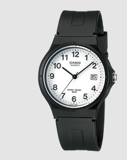 Vintage Black Analog 50M W.R Watch