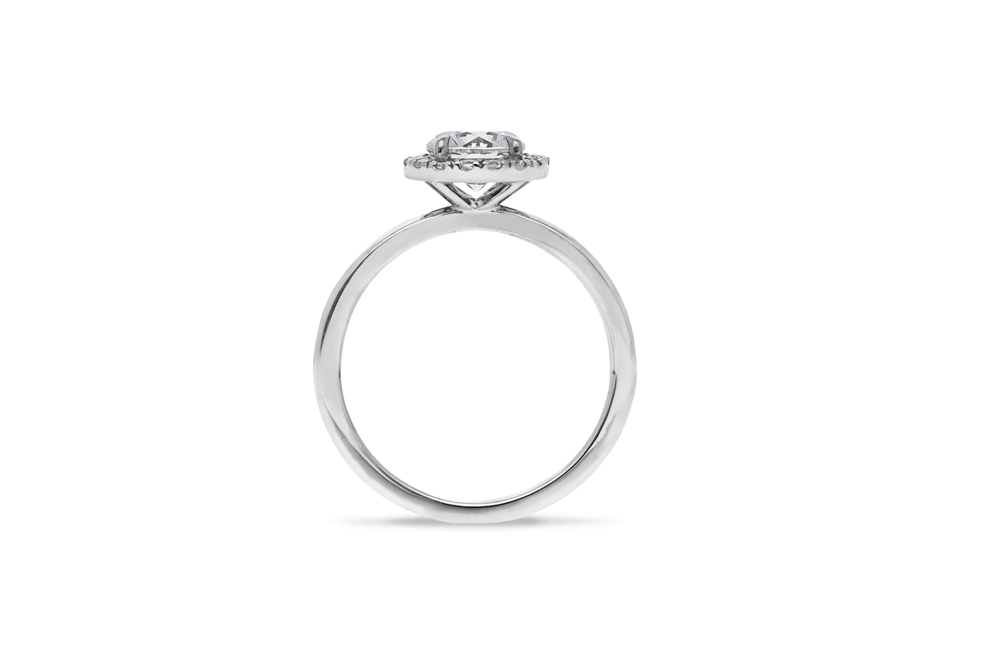 The Naomi - Round Brilliant Cut Diamond Halo Cluster Ring