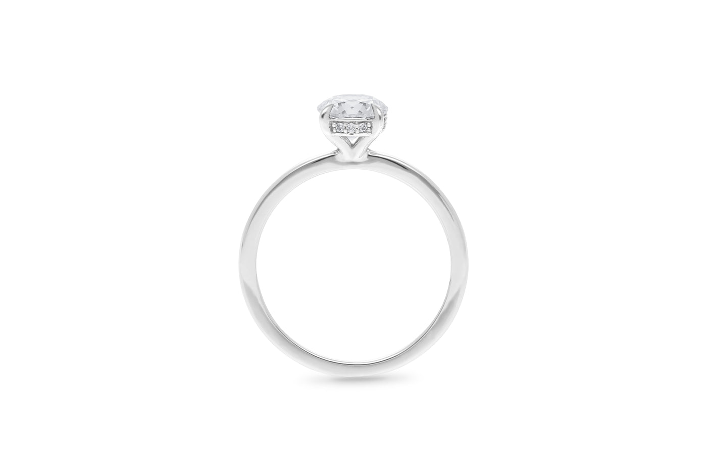 The Diana - Round Brilliant Cut Halo Diamond Ring