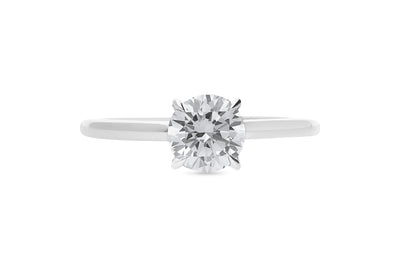 The Diana - Round Brilliant Cut Halo Diamond Ring