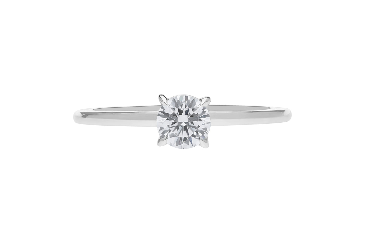 The Fiona - Round Brilliant Cut Halo Diamond Ring