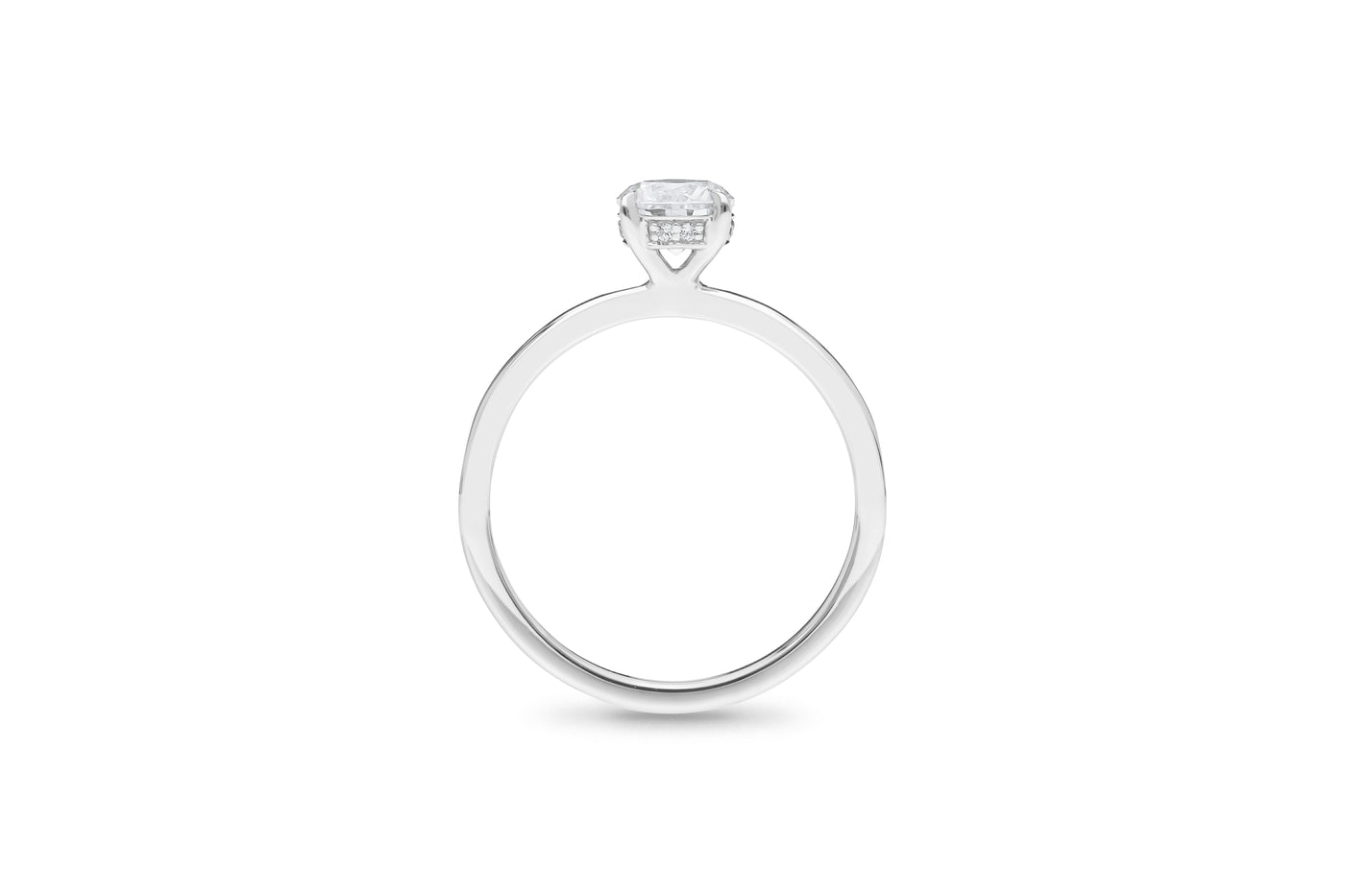 The Esme - Round Brilliant Cut Halo Diamond Ring