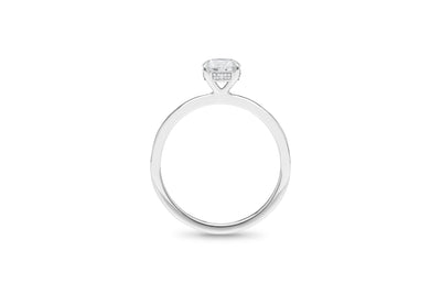 The Esme - Round Brilliant Cut Halo Diamond Ring