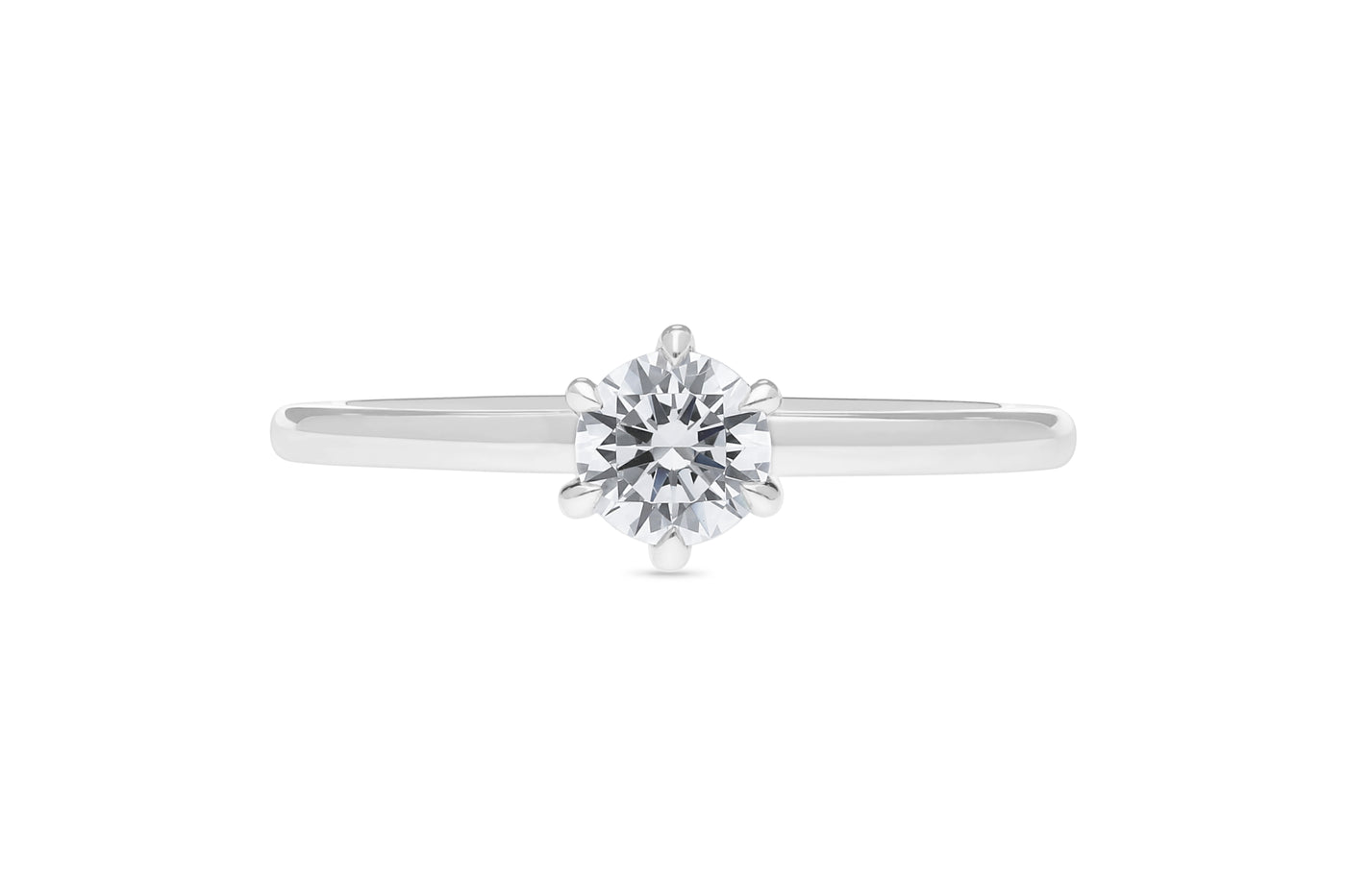 The Cleo - Round Brilliant Cut Diamond Ring