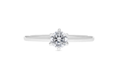 The Cleo - Round Brilliant Cut Diamond Ring