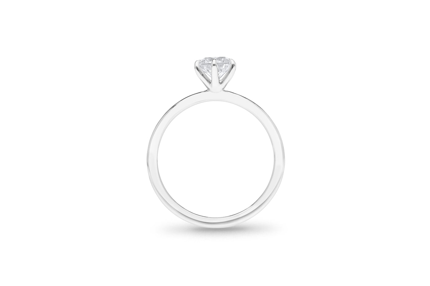 The Bianca - Round Brilliant Cut Diamond Ring