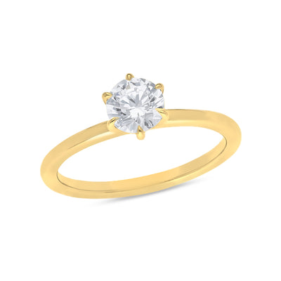 The Bianca - Round Brilliant Cut Diamond Ring