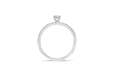 The Rosalie - Oval Cut Diamond Ring