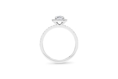 The Kiara - Pear Cut Diamond Ring
