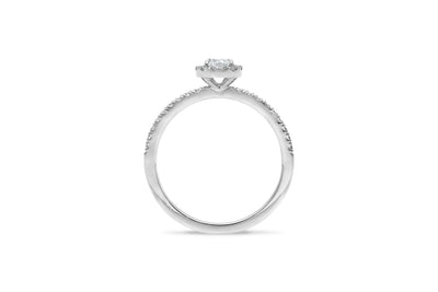 The Nora - Pear Cut Diamond Ring