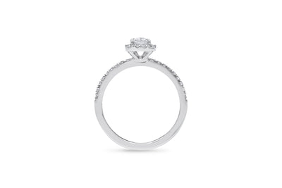 The Mirabelle - Pear Cut Diamond Ring