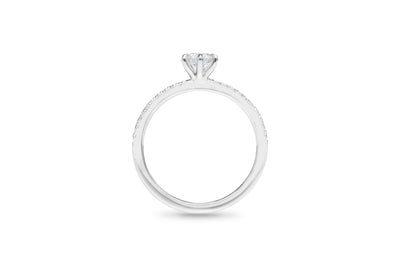 The Jade - Round Brilliant Cut Diamond Ring
