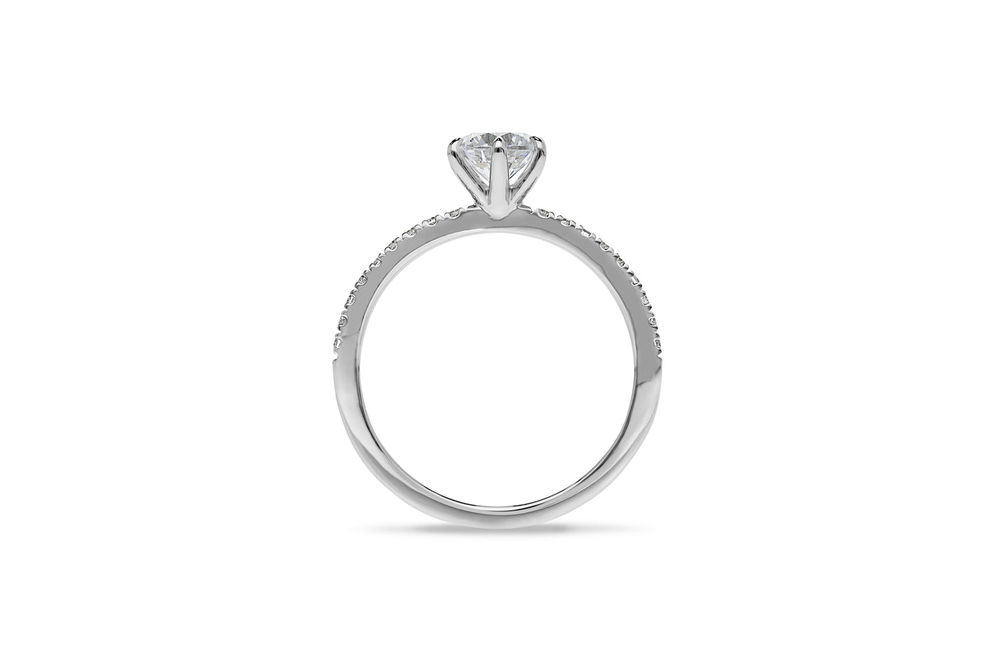 The Ivy - Round Brilliant Cut Diamond Ring