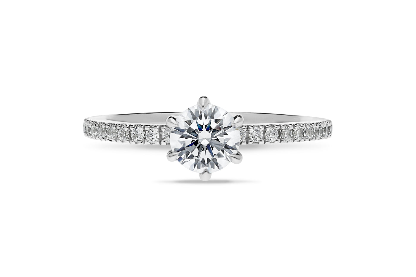 The Ivy - Round Brilliant Cut Diamond Ring