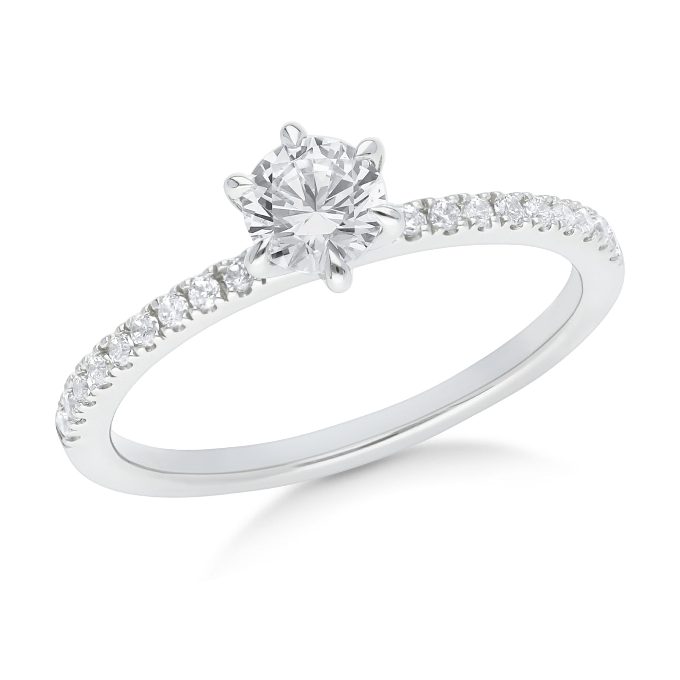 The Ivy - Round Brilliant Cut Diamond Ring