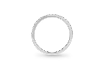The Kendall - Round Brilliant Cut Diamond Band Ring