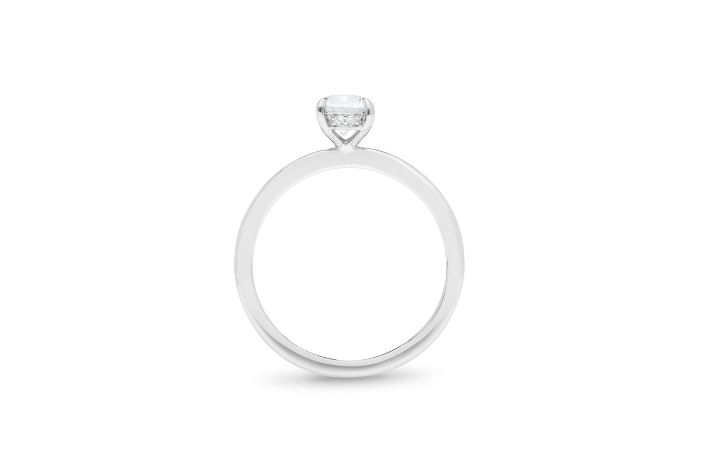 The Gemma - Oval Cut Diamond Ring