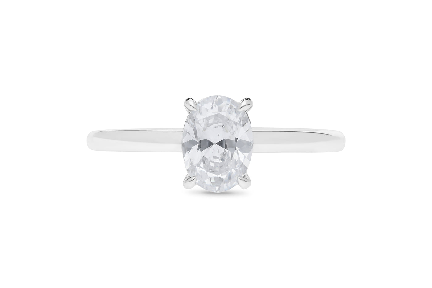 The Gemma - Oval Cut Diamond Ring
