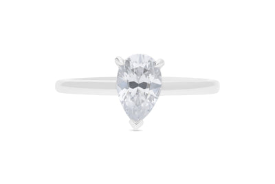 The Freya - Pear Cut Diamond Ring