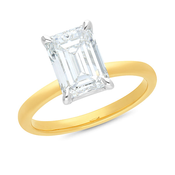 The Camilla - Radiant Cut Diamond Ring