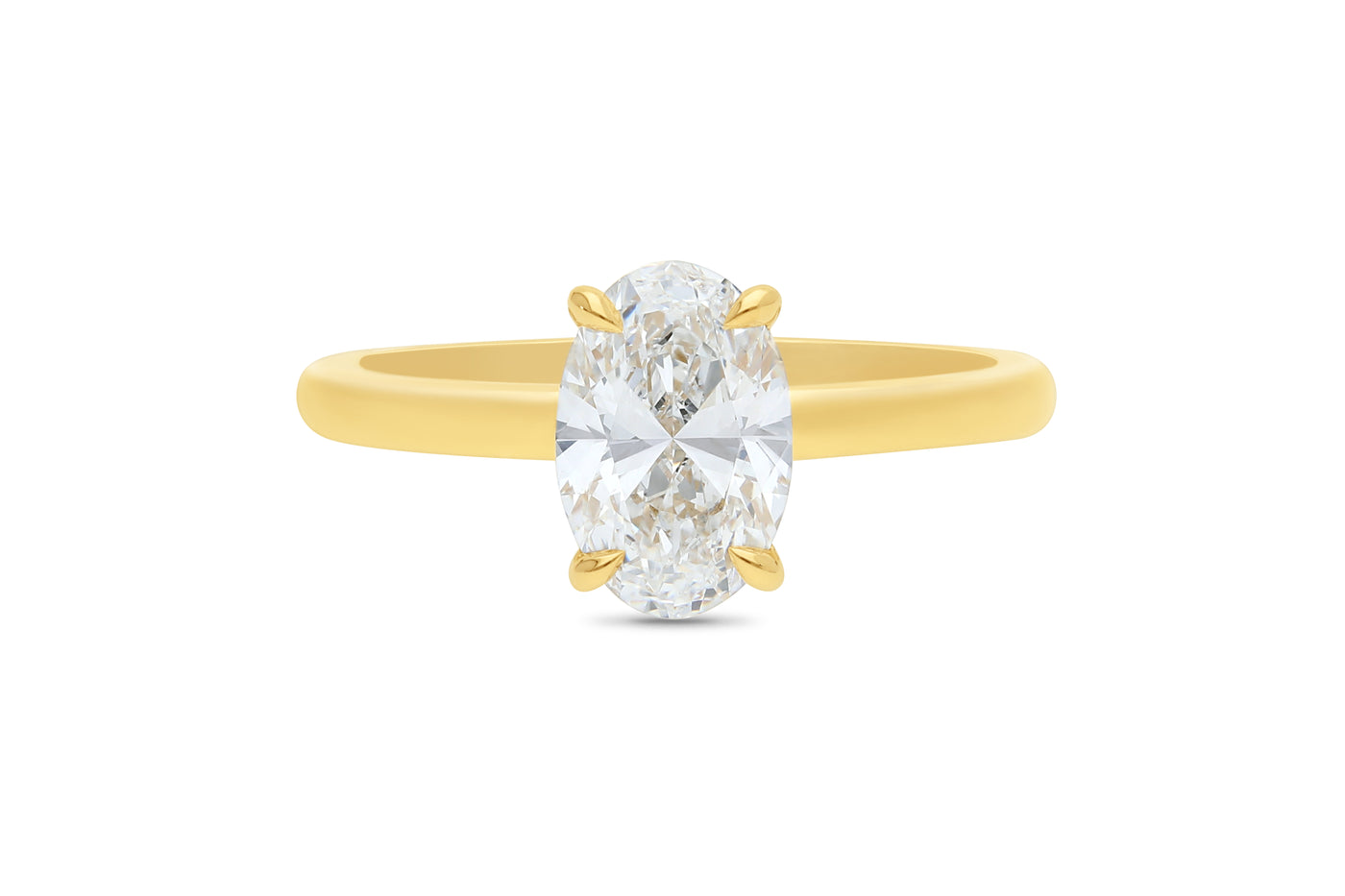 The Juliet - Oval Brilliant Cut Diamond Ring