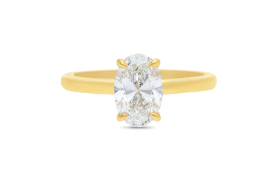 The Juliet - Oval Brilliant Cut Diamond Ring