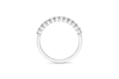 The Raquel - Radiant Cut Diamond Band Ring