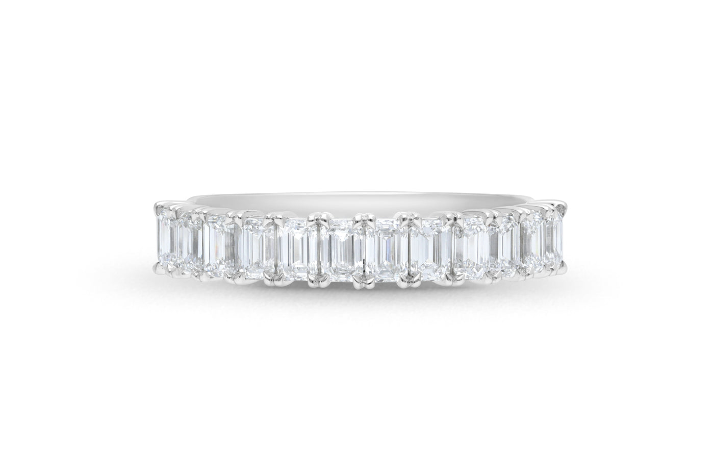 The Raquel - Radiant Cut Diamond Band Ring