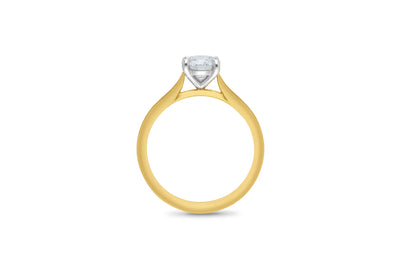 The Luna - Round Brilliant Cut Diamond Ring