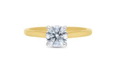 The Luna - Round Brilliant Cut Diamond Ring