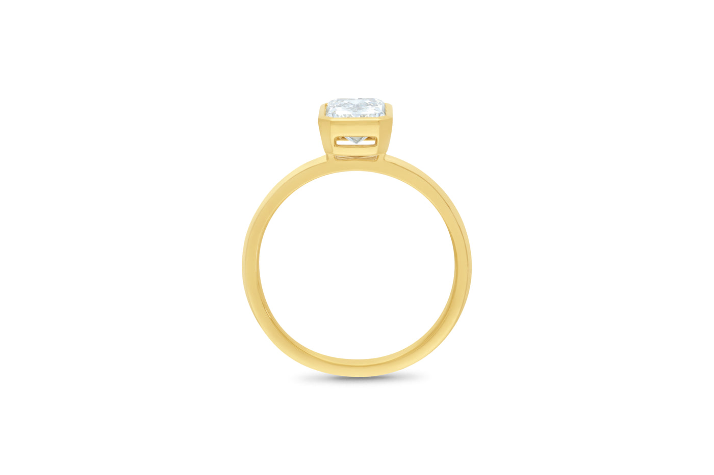 The Celeste - Radiant Cut Diamond Ring