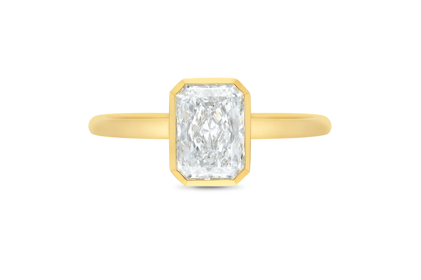 The Celeste - Radiant Cut Diamond Ring