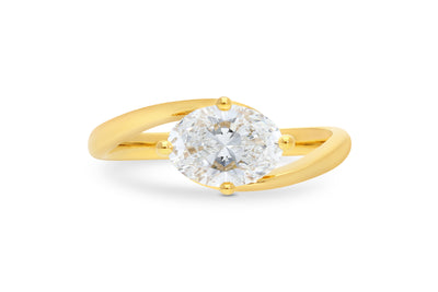 The Isla - Marquis Cut Diamond Ring