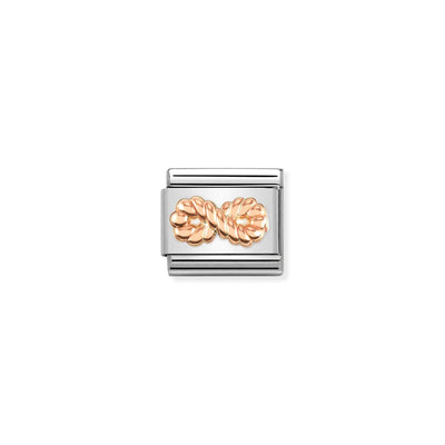 Infinity Textured  Charm