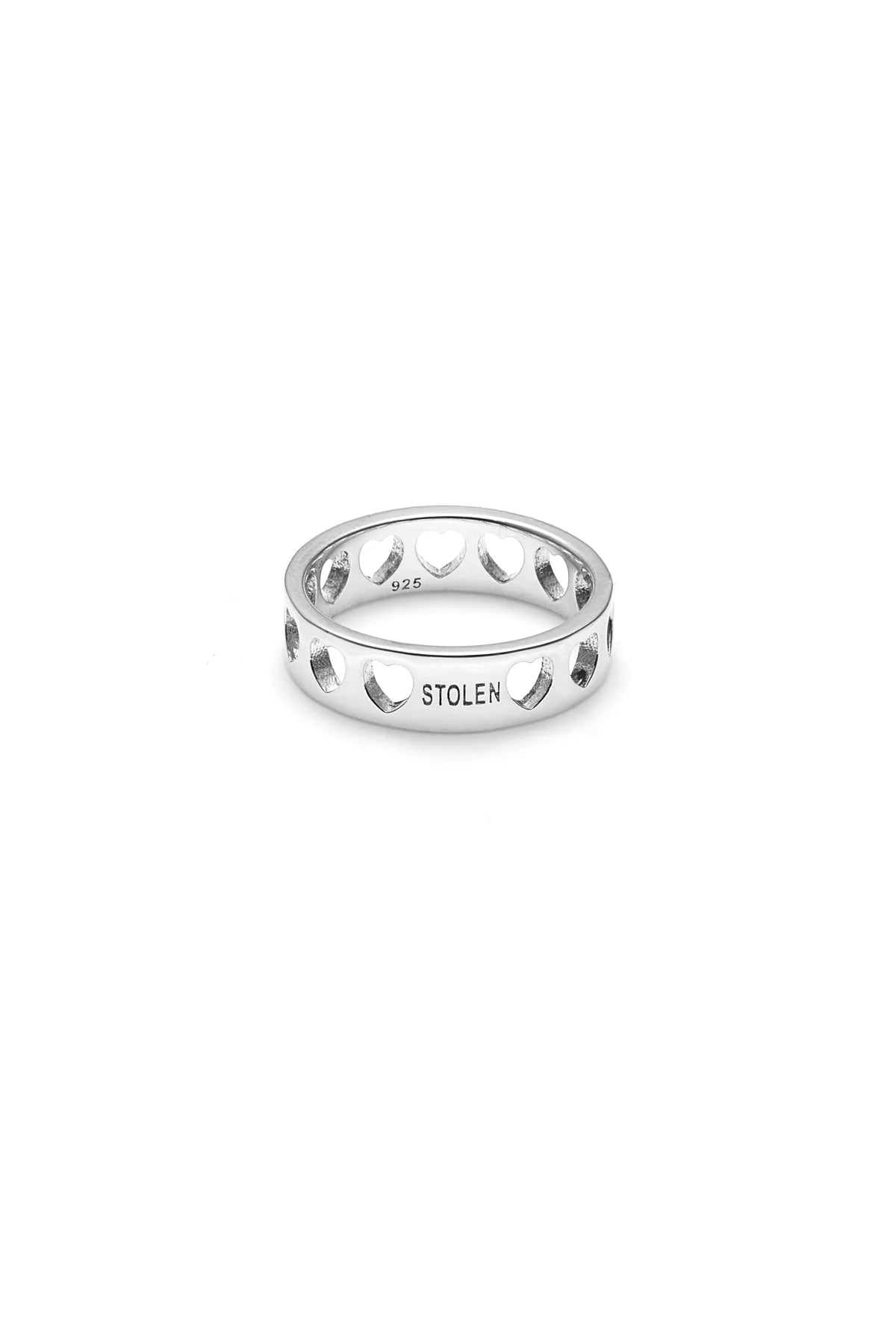 Heartless Band Ring - Size N