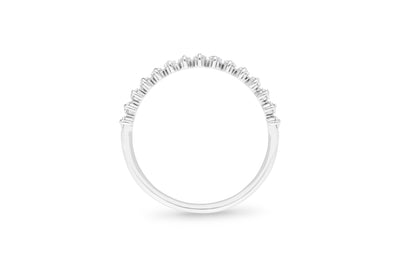 The Samantha - Round Brilliant Cut Diamond Band Ring