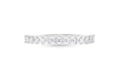 The Samantha - Round Brilliant Cut Diamond Band Ring