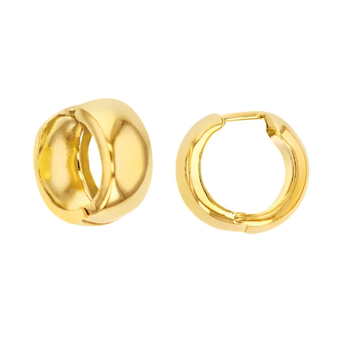 9ct Yellow Gold Huggies