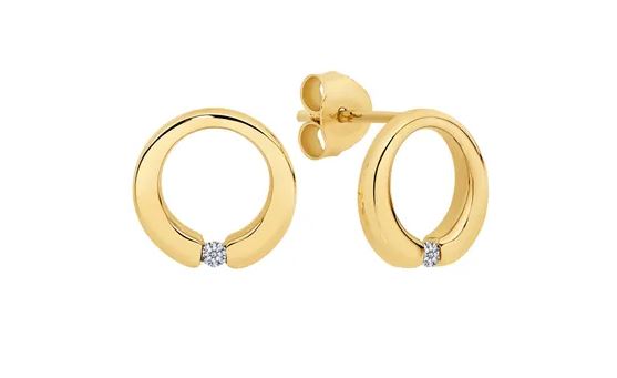 Diamond Earrings - 9ct