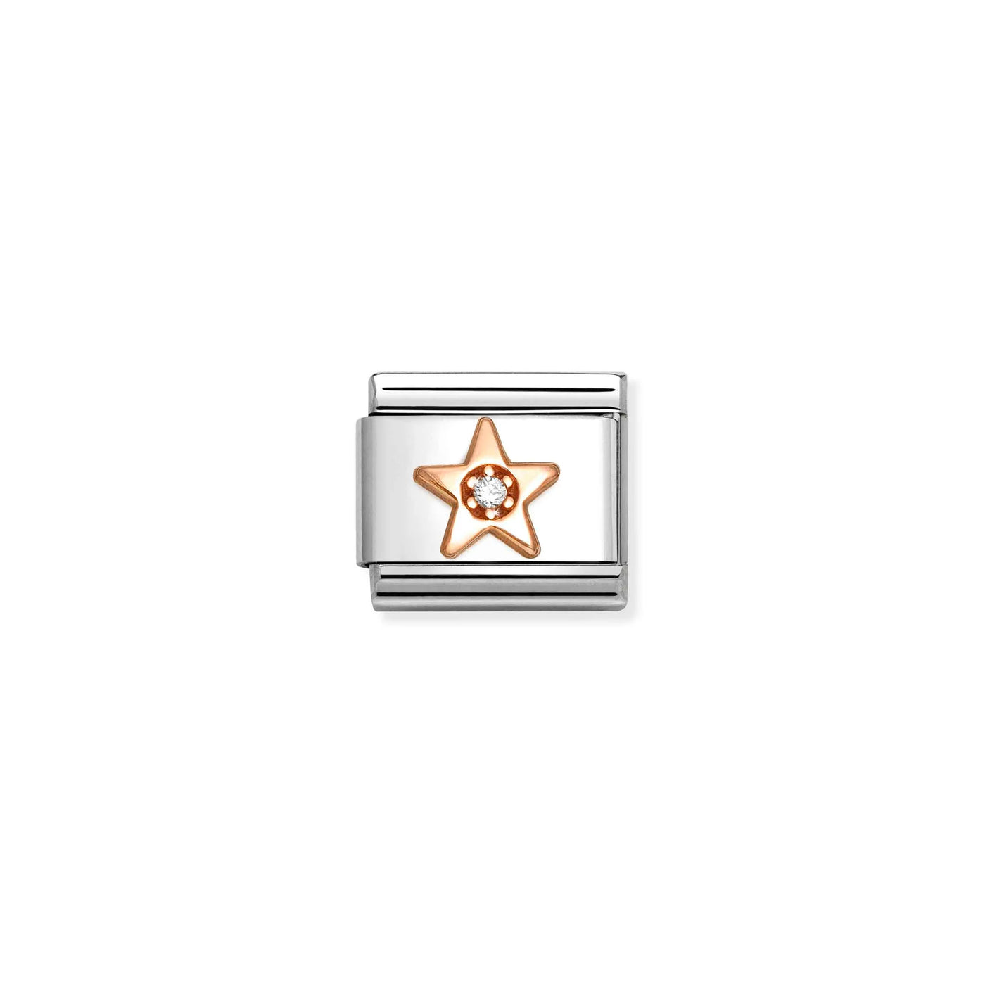 Star Rose gold Charm