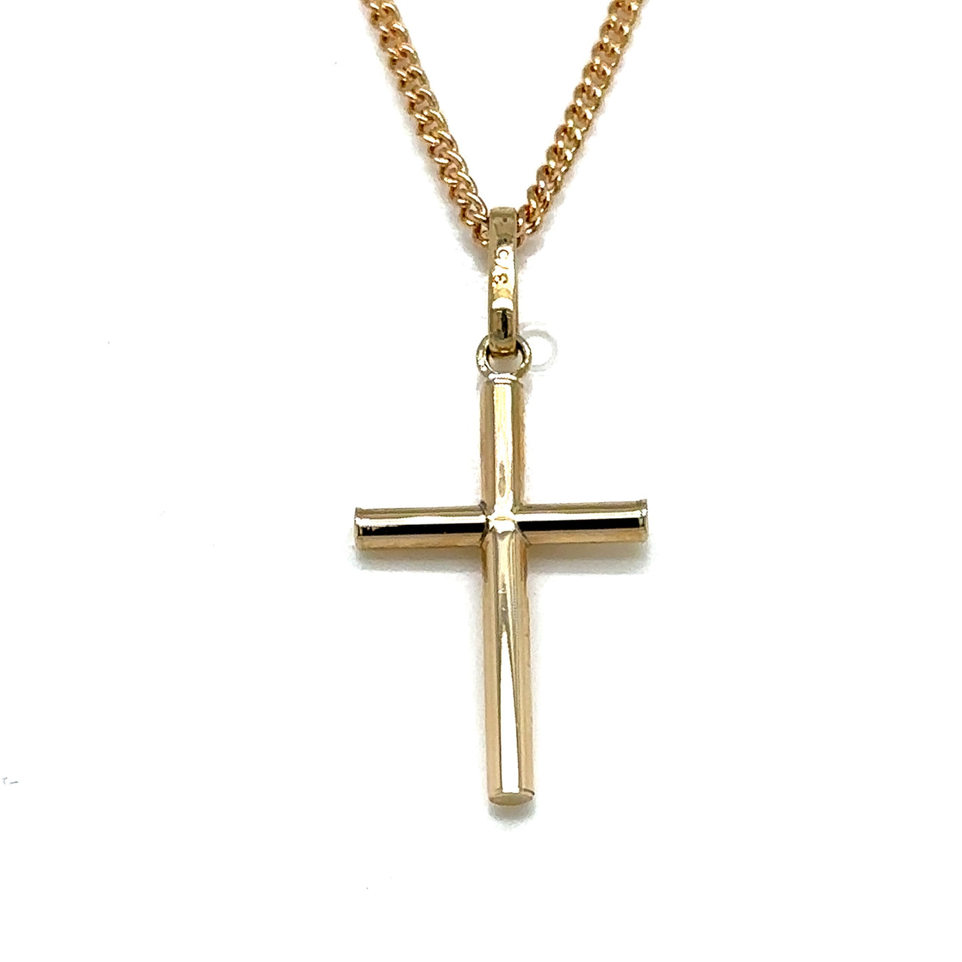 Religious Cross Pendant - 9Y