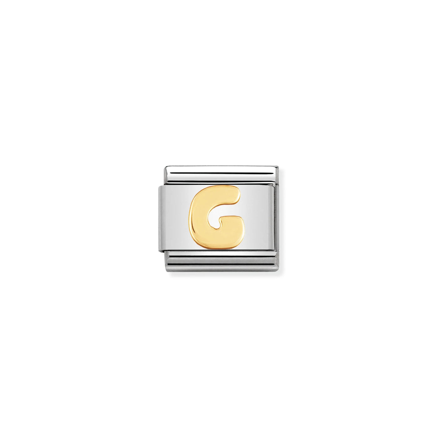 Letter G Gold Charm