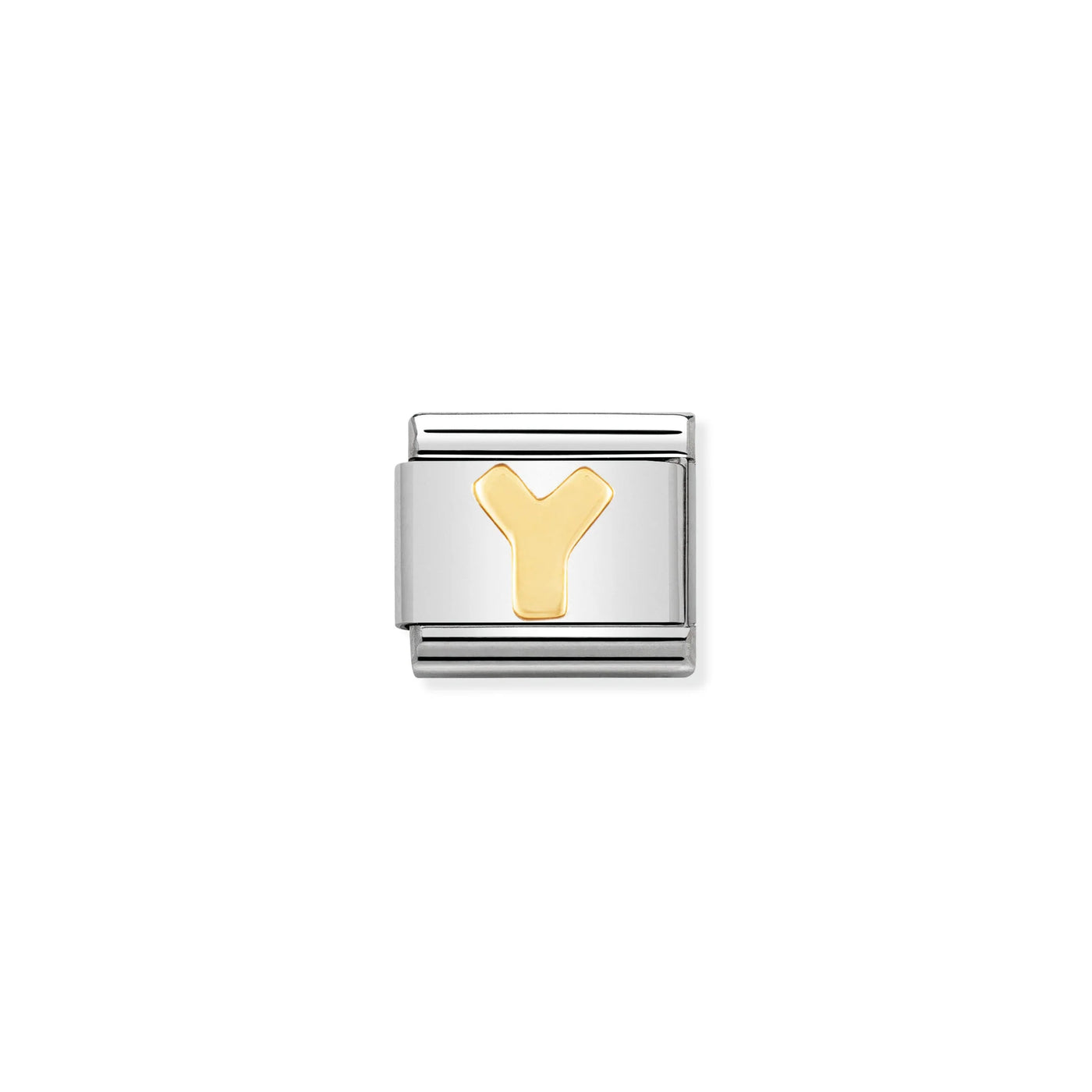 Letter Y Gold Charm